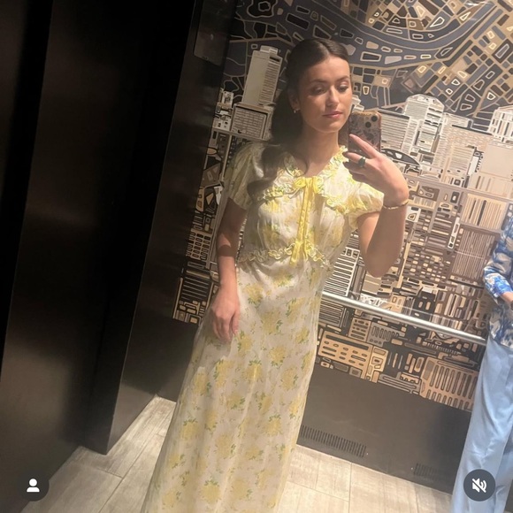 Doen Orianna Dress Salt May Bell Floral - Picture 6 of 10